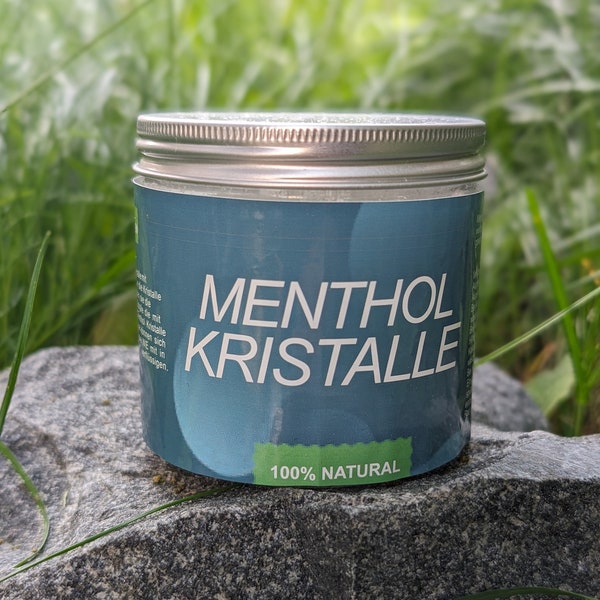 Menthol Kristalle für die Sauna