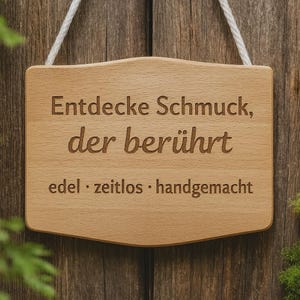 Wooden sign with custom text | design yourself | sign | WOOD | engraved | door sign | beech | engraving | solid beech | wooden sign