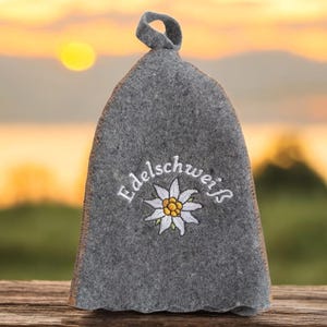 Sauna hat Sauna Hat Edelschweiss ® 100% wool
