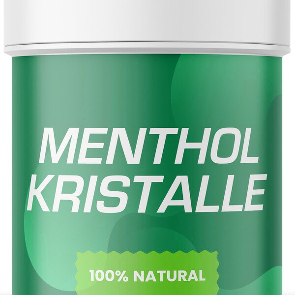 Menthol Kristalle für die Sauna