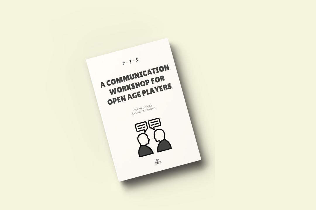 A Communication Workshop for Open Age Players | A Practical Guide for ...