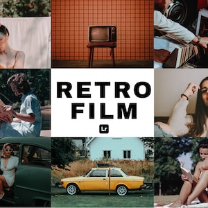 Retro Film Lightroom Presets: Mobile & Desktop, Analog Color