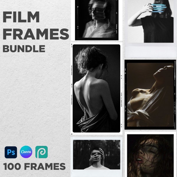 100+ FILM FRAMES in png and psd, Analog frames, film frames for instagram, kodak film frame.