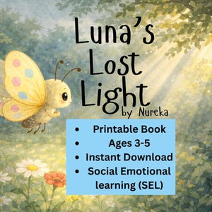 Luna's Lost light - Preschool Picture Book | Emotional Learning Story | Ages 3-5 | Bedtime Story