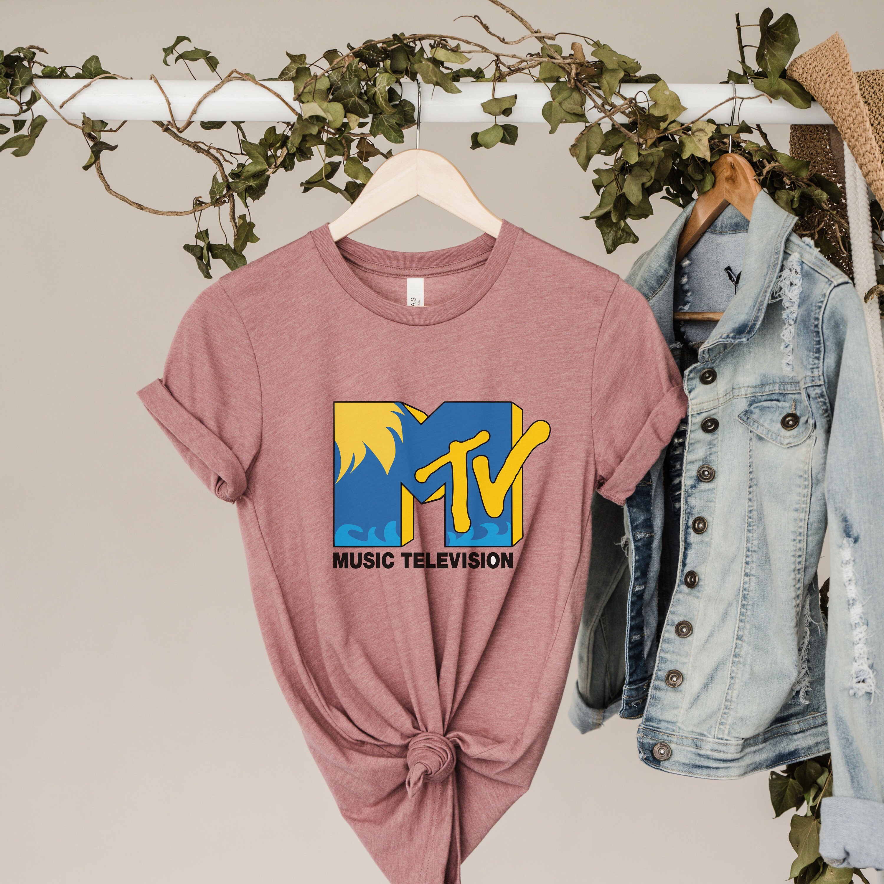 MTV Logo Classic MTV Logo 80s Print Design TShirt, MTV Logo TShirt — free download