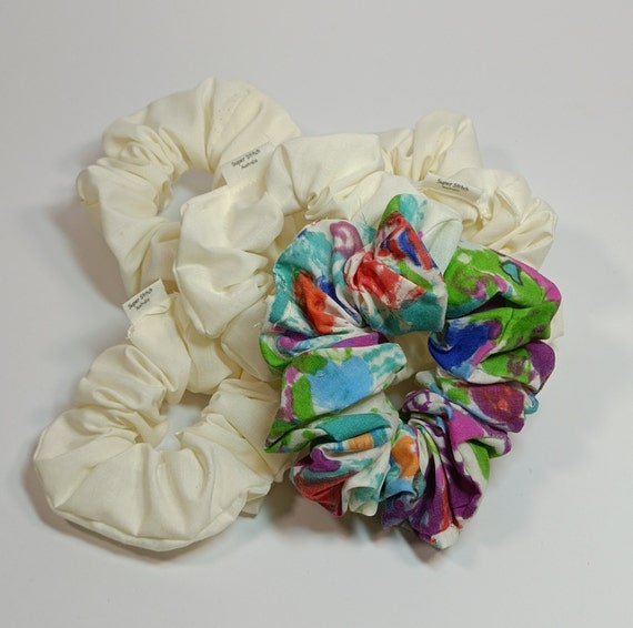 Scrunchie Party Pack Colouring in Scrunchies Girl's - Etsy