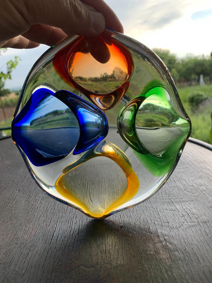 マールボロ クリスタルガラス 秋田泰宏 Glassplanet マーブル ボロシリケイトガラス
