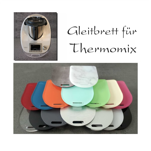 Gleitbrett / Slider fürThermomix TM5, TM6, TM31 - Ihre Küchenmaschine ganz leicht verschieben!