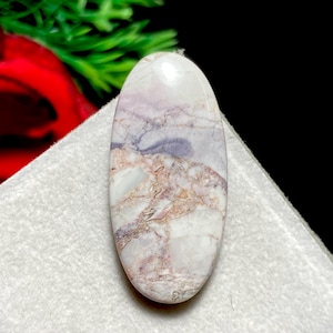 Elegance Hyacinth Jasper Cabochon, It Become An Ideal Choice For Jewelry & Ornamental Design, 35 x 17 x 6MM, 22.75ct, Loose Gemstone.