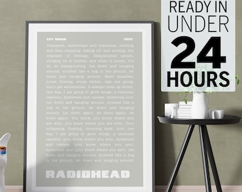 Custom Song Lyrics Poster | Personalized Music Wall Art | Minimalist Digital Print | Unique Gift for Couples & Fans - Digital Download