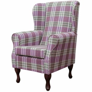 Pink tartan hot sale chair