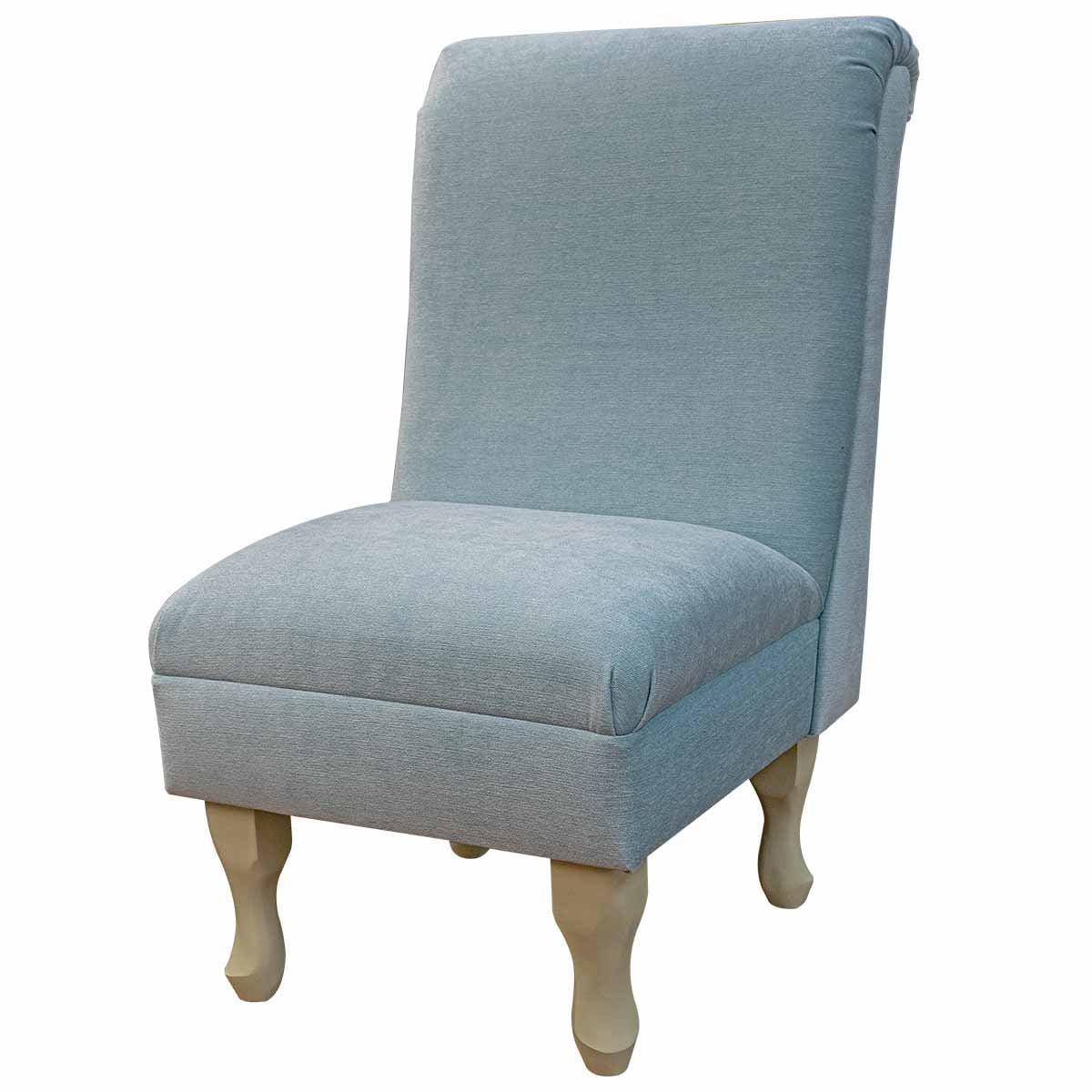 Duck Egg Handmade Bedroom Chair Luxury Accent Chair Pimlico Fabric