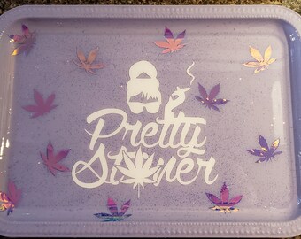 Rolling Tray "Pretty Stoner Tray"