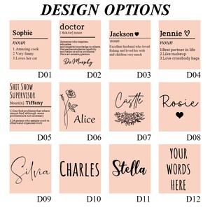 Personalized Coffee Mug With Custom Definition,custom Name Definition ...