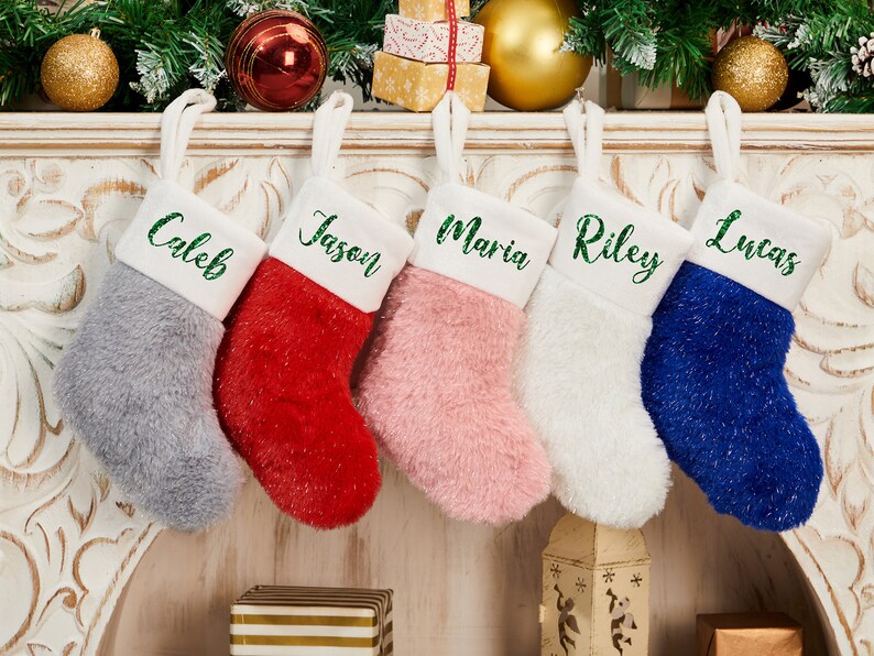 Personalized Christmas Stockings for Family Kids Stockings,custom Christmas Stockings Family