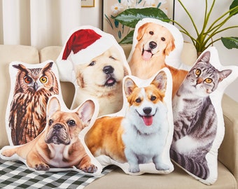 Custom Pet Pillow,Personalized Pillow,Dog Pillow,Cat Pillow,Pillow Sofa Decorative,Pet Memorial Gift,Pet Lover Gift For Her,Birthday Gift