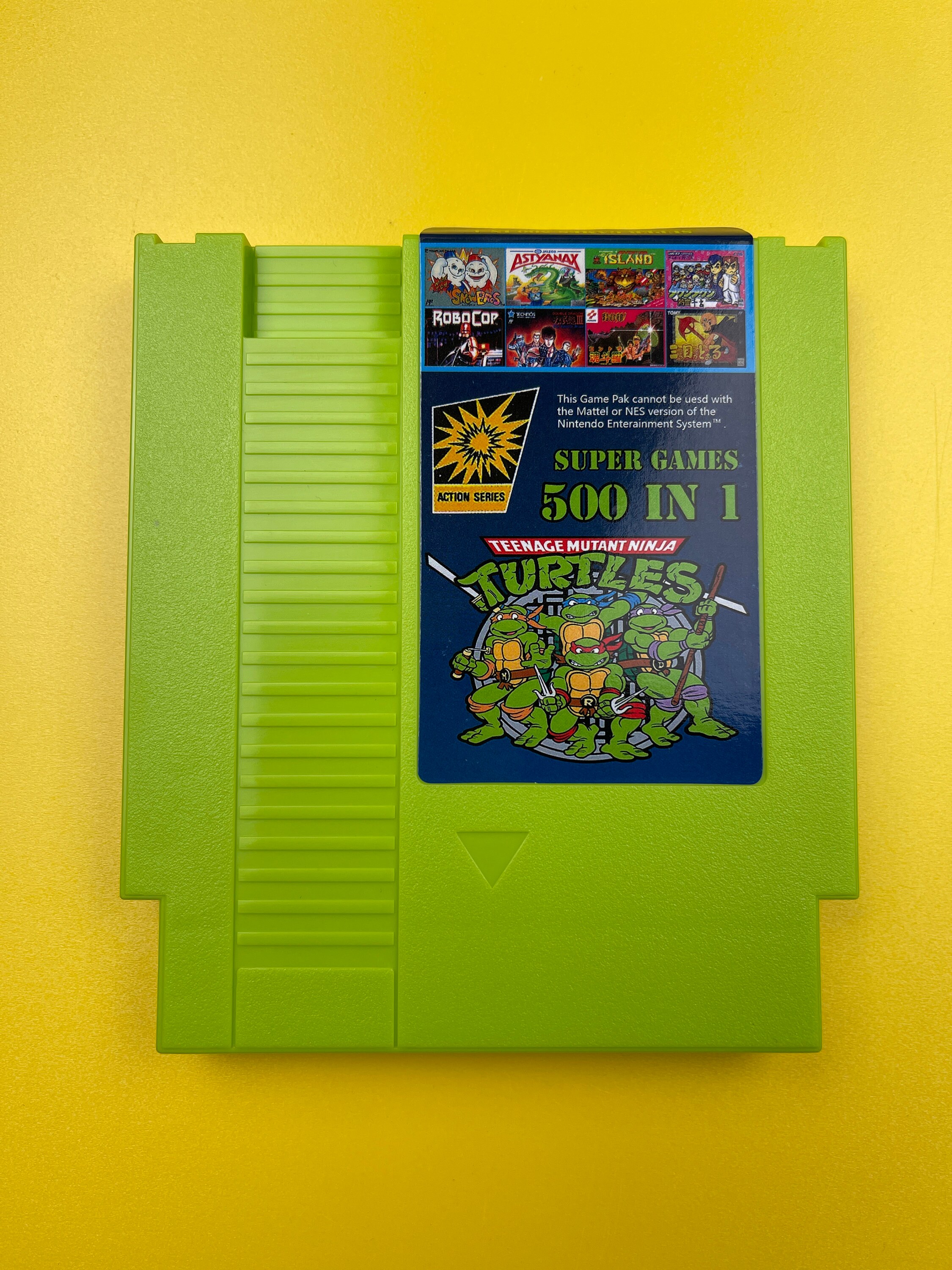Multicart 500 in 1 Super Games 8 Bit 72 Pins NES Nintendo - Etsy