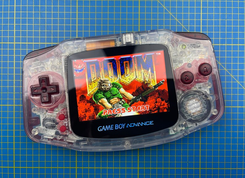 Gameboy Advance GBA Crystal Clear Shell With Transparent - Etsy