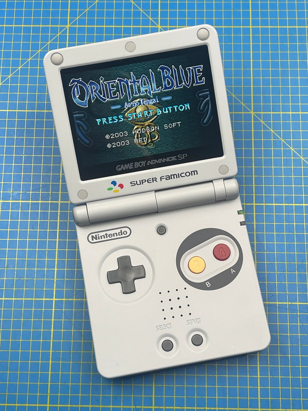 Gameboy Advance SP system GBA SP Ips V2 Backlit Screen super