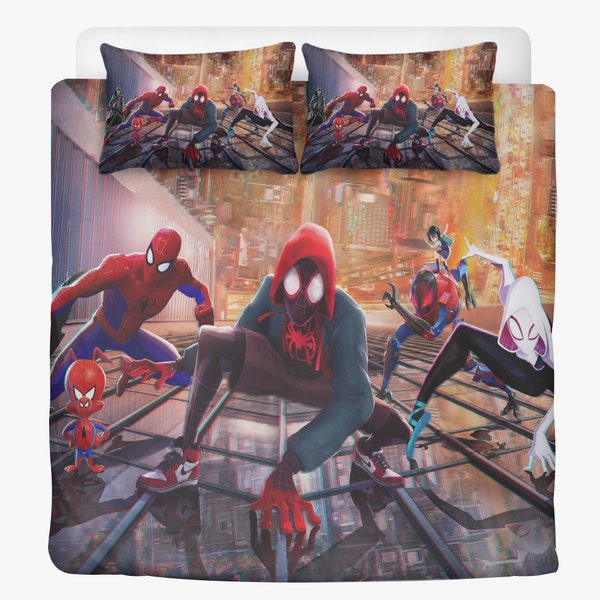 Spiderman Pillow Cover Etsy