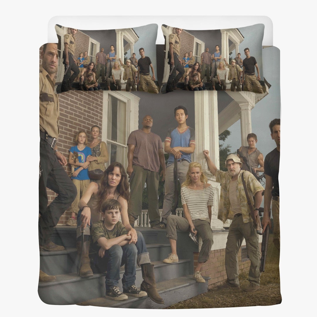 Walking Dead Duvet Bedding Set Twin Queen King Sizes 2 Etsy Australia