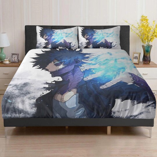 My hero academia Duvet, anime boku no hero Bedding set Dabi