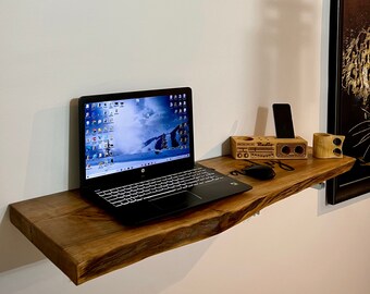 study table on wall Floating Desk, Wall Mounted Desk, Folding Desk, Murphy Desk, Murphy Table, Small Desk, Laptop Desk, Home Office Desk, Wall Hanging Table
