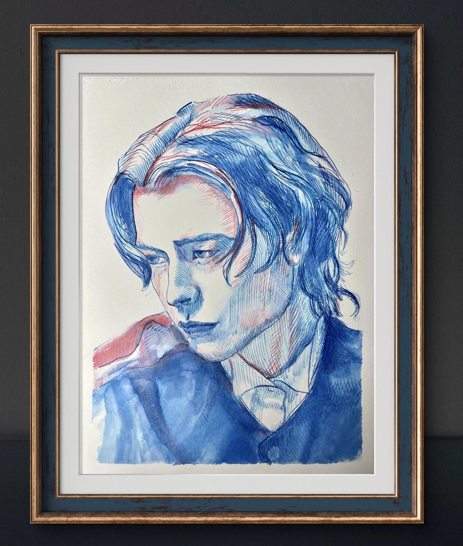 Emma Darcy Targaryen the House of the Dragon Rhaenyra Original Ink Drawing  Portrait Wall Art - Etsy