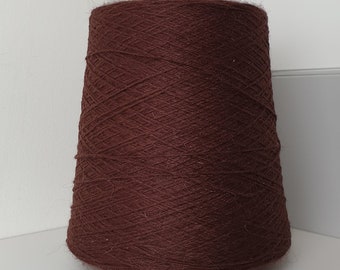 Angora brown yarn. Italian yarn 500 gr.