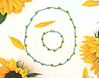 FLOWER SOL bead bracelet