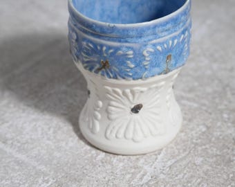 Handcrafted  Ceramic  Coffee Mug | Vintage Porcelain  Tea Cup | Gift Box Included