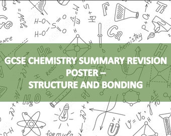 GCSE Chemistry Atomic Structure Summary Notes - Etsy