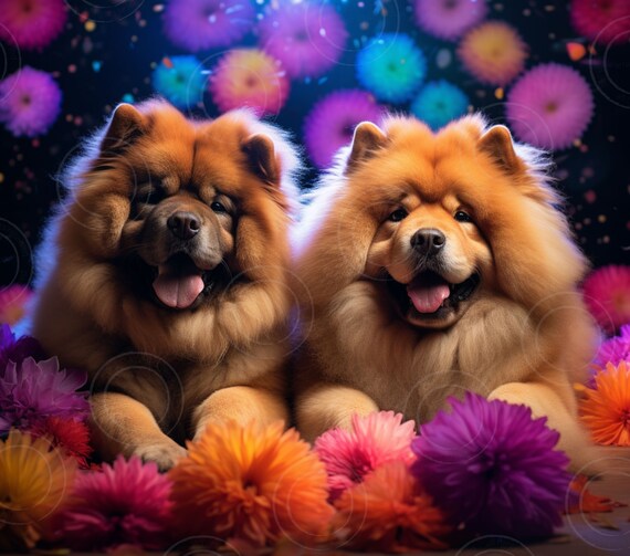 Chow chow x exclusive pug