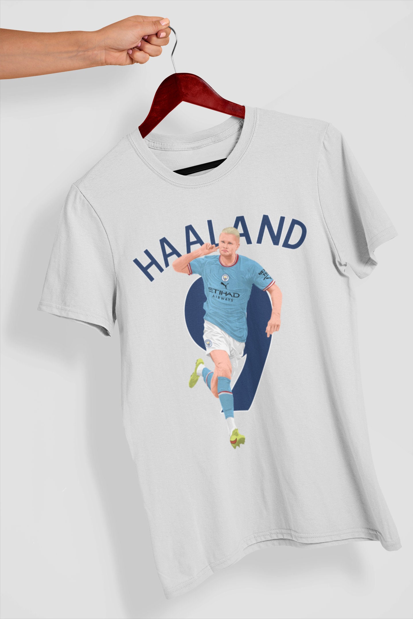 Discover Camiseta Erling Haaland Man City para Hombre Mujer