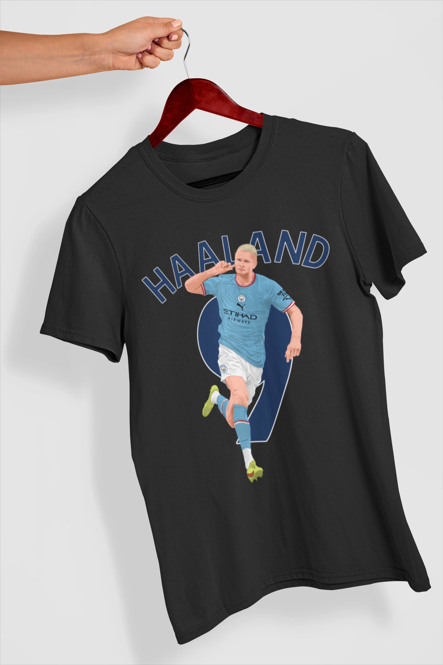 Discover Camiseta Erling Haaland Man City para Hombre Mujer