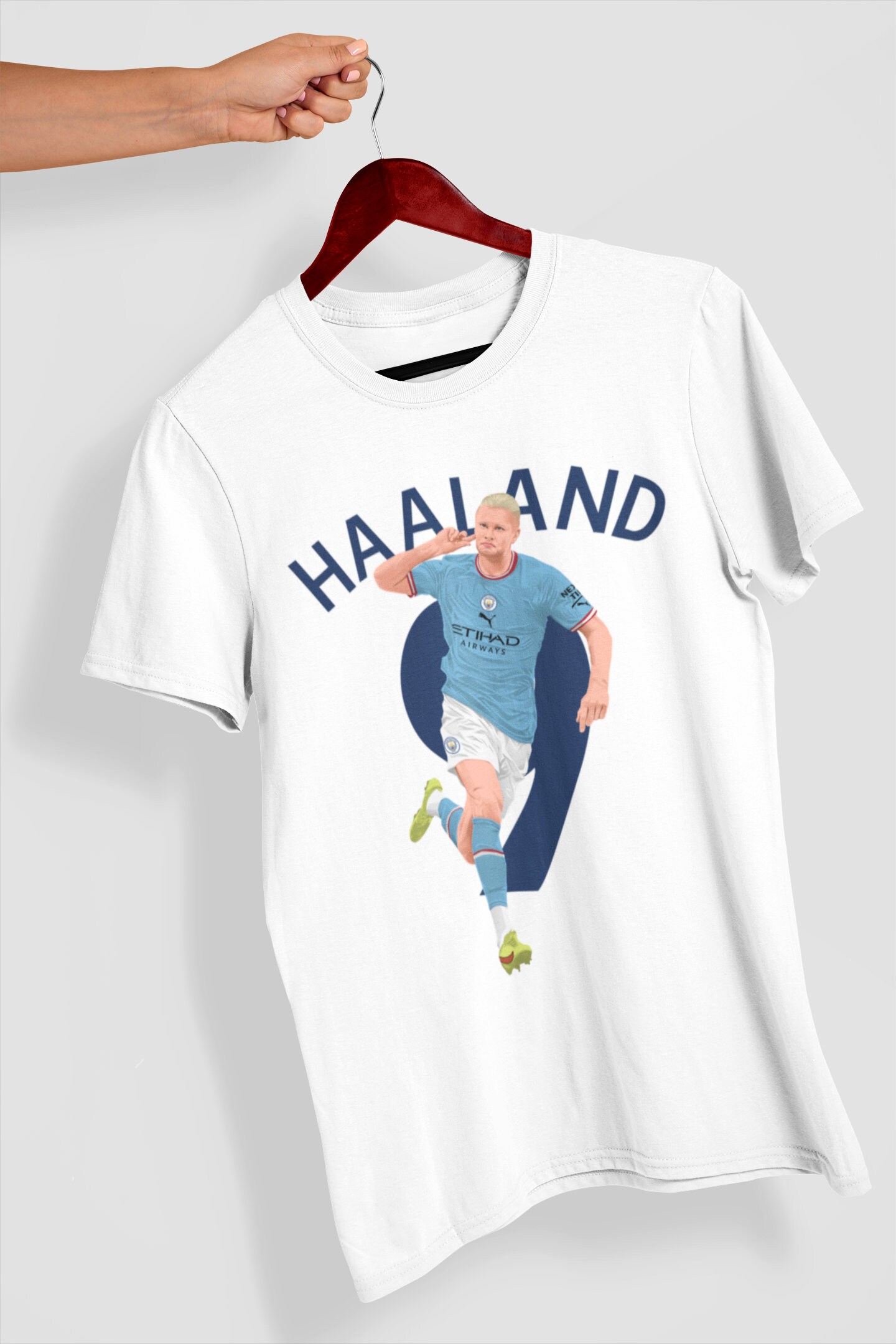 Discover Camiseta Erling Haaland Man City para Hombre Mujer