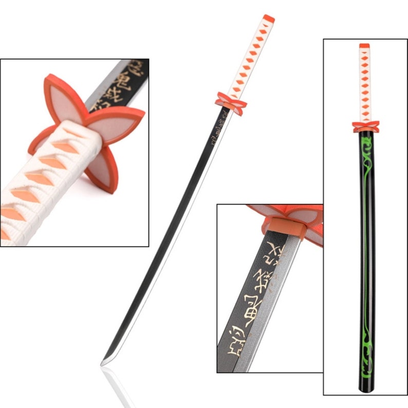 Demon Slayer Shinobu Blade Foam LARP Sword Etsy UK