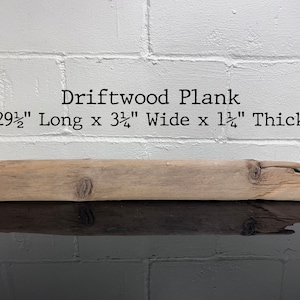 Weathered Wood Plank, Driftwood Board for Rustic Coastal Sign Crafts, Beach Signs, Tiki bar signs, Beach Coastal Plank Base