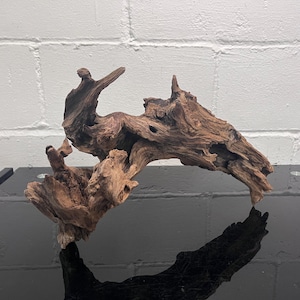 Aquarium driftwood for aquascape, terrarium, aquatic fish tank centerpiece, aquarium hardscape, reptile habitat cage enclosure