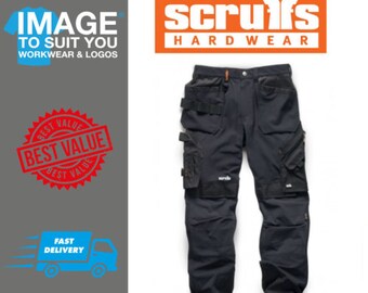 Scruffs Pro Flex Plus Slim Fit Trade Work Lightweight Holster Pocket Trousers|Scruffs Pro Flex Plus Holster Trousers|HOLSTER POCKET TROUSERS