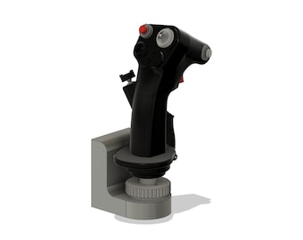 Thrustmaster Warthog HOTAS Flight Stick Mount - Adaptateur de montage profilé en aluminium