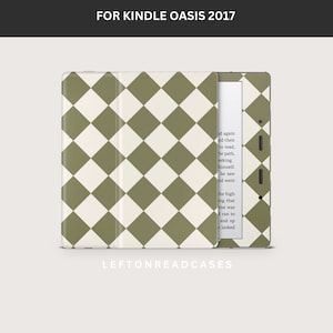 Kindle Oasis 2017 Skins Decal DIGITAL DOWNLOAD | To Print at DecalGirl.com, not at home | NOT a .svg  File | Green Diamond Print