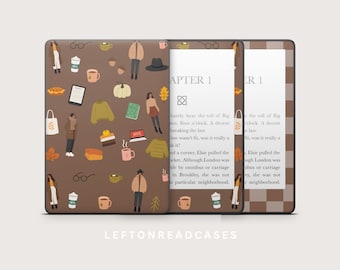 Kindle Paperwhite Skins Decal (Double Pack) DIGITAL DOWNLOAD | To Print at DecalGirl.com, not at home | NOT a .svg  File | Fall Vibes