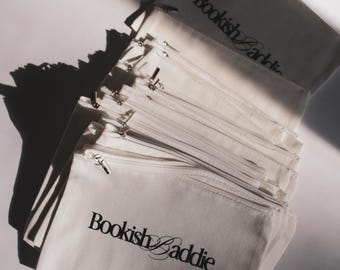 Bookish Baddie Canvas Pouch