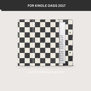 Kindle Oasis 2017 Skins Decal CYFROWE POBIERANIE | Do wydrukowania na DecalGirl.com, nie w domu | NIE plik .svg | Ciemnoszary i kremowy
