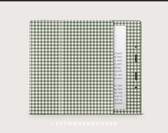 Kindle Oasis 2017 Skins Decal DIGITAL DOWNLOAD | To Print at DecalGirl.com, not at home | NOT a .svg  File  | Green Small Gingham Decal