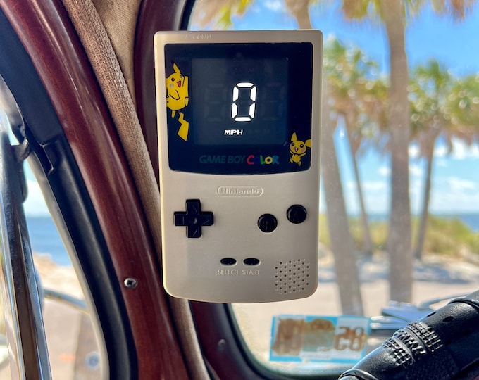 GameBoy Color Speedometer - CUSTOM DESIGNS AVAILABLE