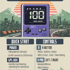 GameBoy Color Hastighetsmätare - Anpassade designer tillgängliga bild 10