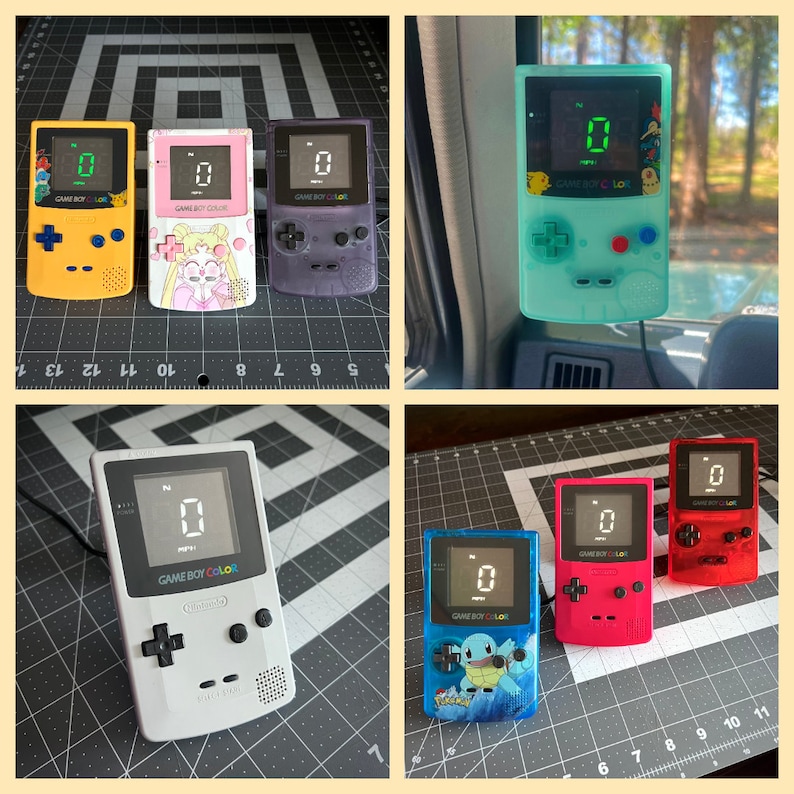 GameBoy Color Hastighetsmätare - Anpassade designer tillgängliga bild 7