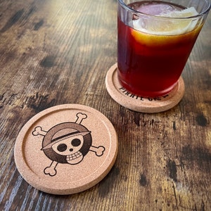  for One Piece Car Cup Holder Coasters,Anime Fans Cup Coasters  for Car Cup Holder,Onepiece Car Cup Holder Insert,Souvenir/Gifts for Anime  One Piece Fans,Silicone Non-Slip Car Cup Mat,2.75'' : Automotive